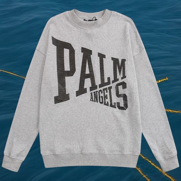 Palm Angels Other - Palm Angels Men's Grey Long Sleeve